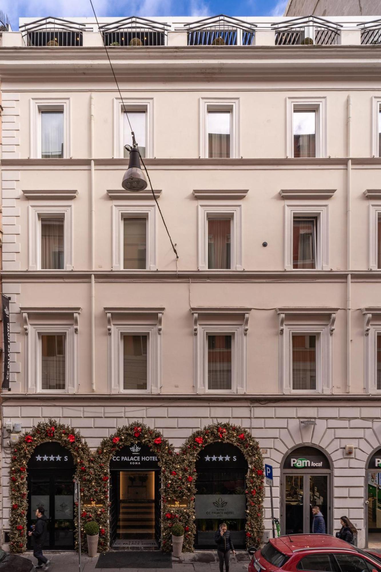 Cc Palace Hotel Рим Экстерьер фото